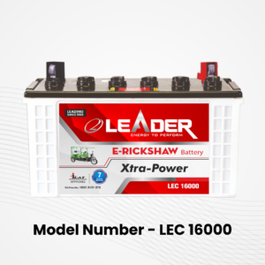 Leader E rickshaw Battery LEC 16000 | 7 Month Warranty