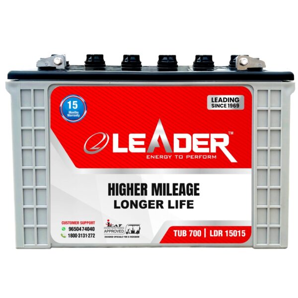 Leader TUB 700 LDR 15015 e-rickshaw Battery