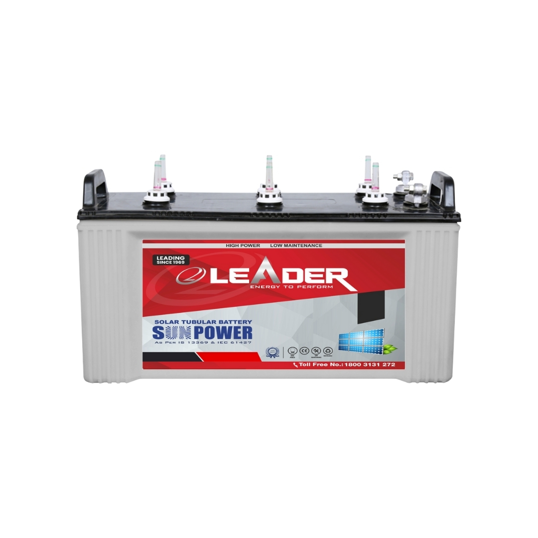 Leader Solar LS-7536  Battery | 75 AH & Warranty : 36M+ 24M*(Pro-Rata)