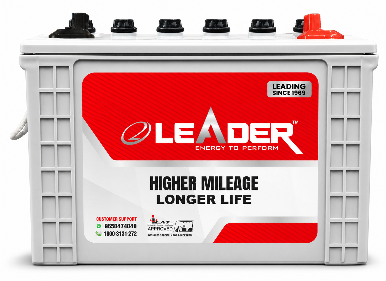Leader E rickshaw Battery TUB 600 | LDR 14012 | 12 Month Warranty