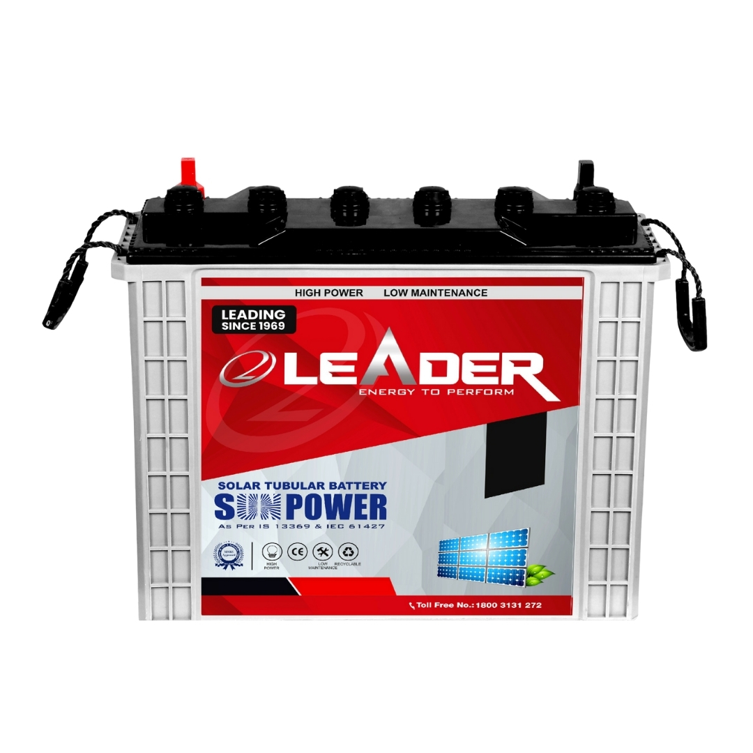 Leader Solar LS-180060  Battery | 160 AH & Warranty : 60M+ 24M*(Pro-Rata)