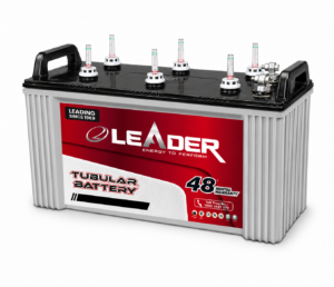 Leader LDST-16500 | Short Tubular | Inverter Battery | Warranty 48 (24+24*) Months for Home & Office