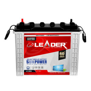 Leader Solar LX-200N  Battery | 180* AH & Warranty : 36M+ 24M*(Pro-Rata)