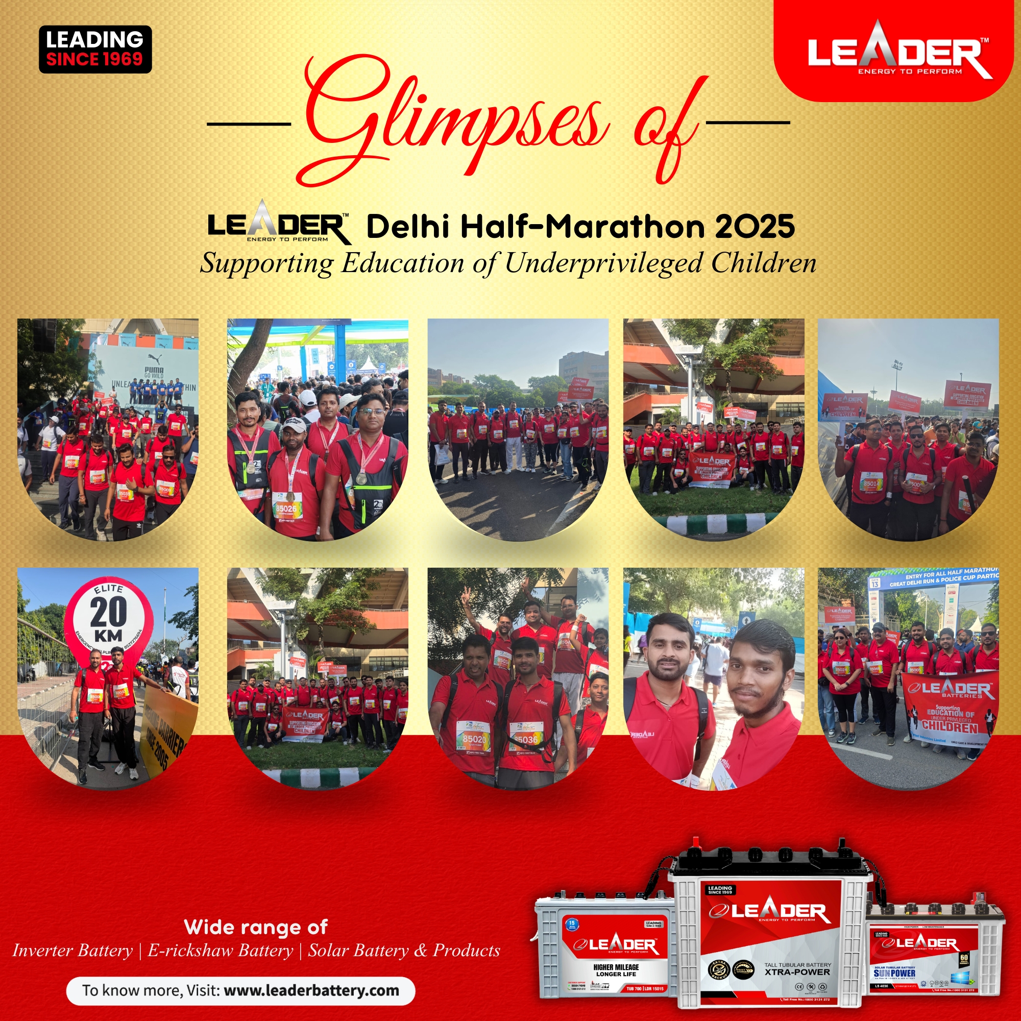 _ Delhi Half-Marathon 2025 Supporting Education of Underprivileged Children