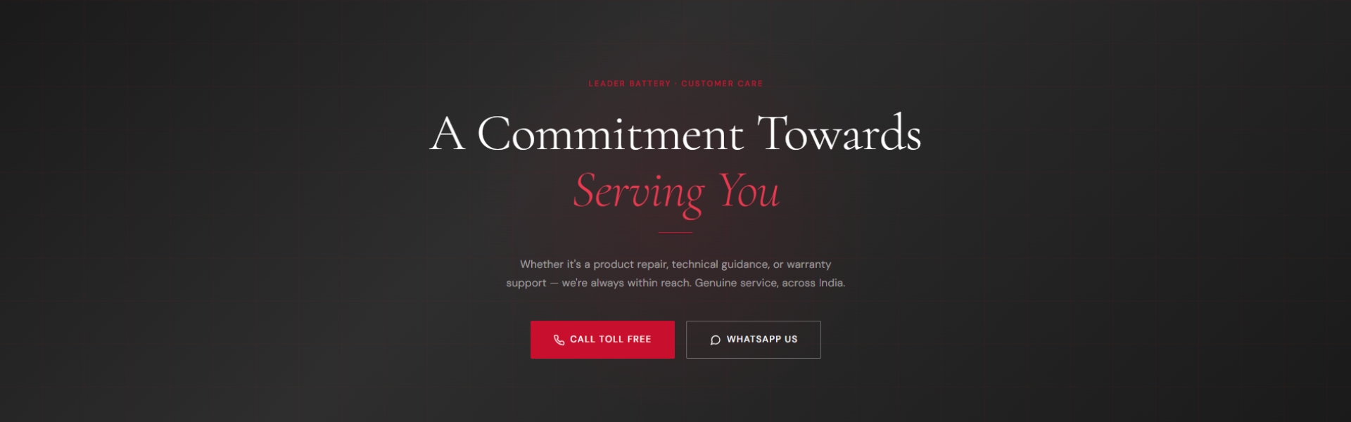 Leader Web banner